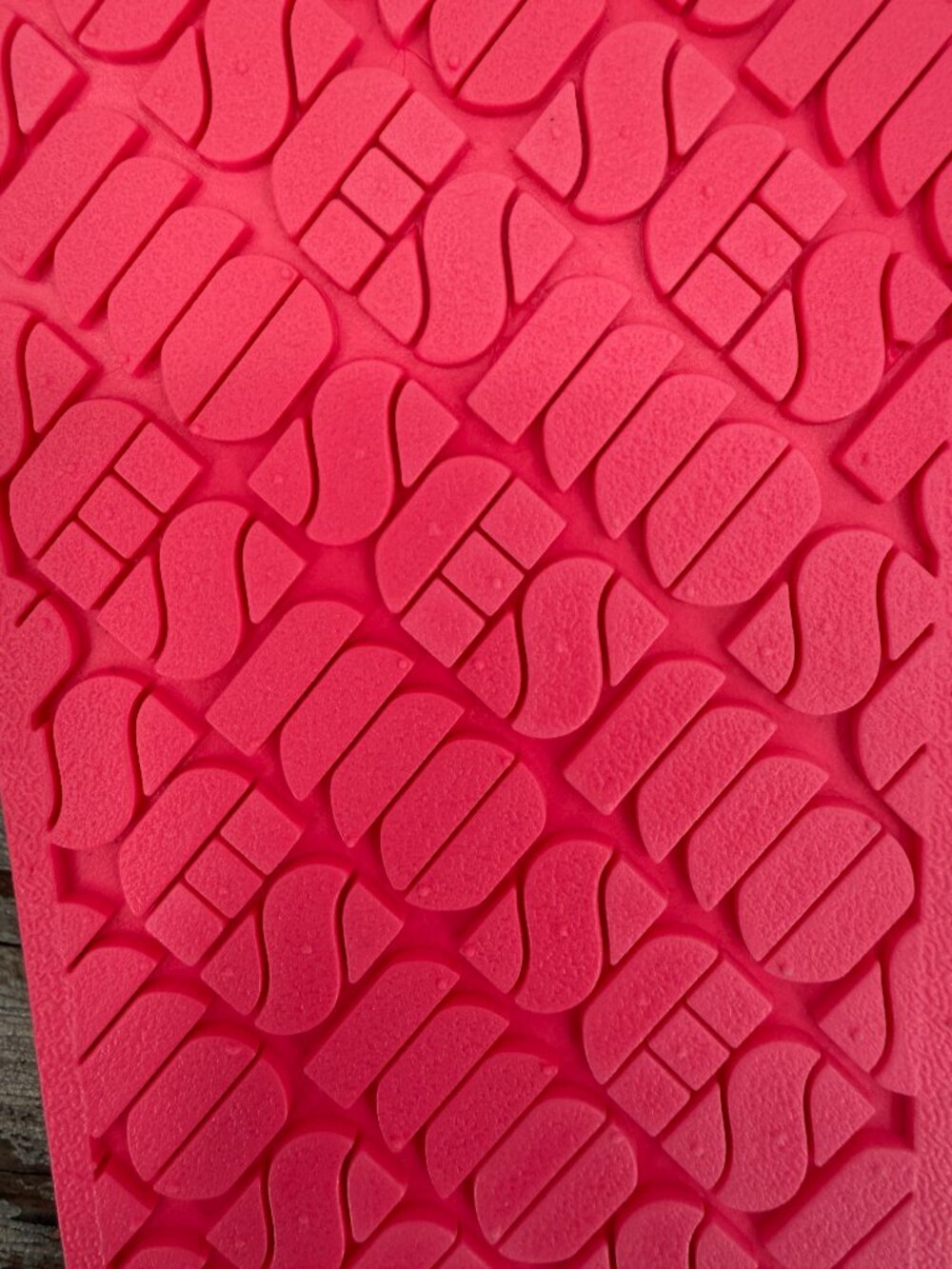 Freedom Moses Glow Neon Pink Double Strap Slide Sandals Barbiecore Women 11-12 - Picture 4 of 7